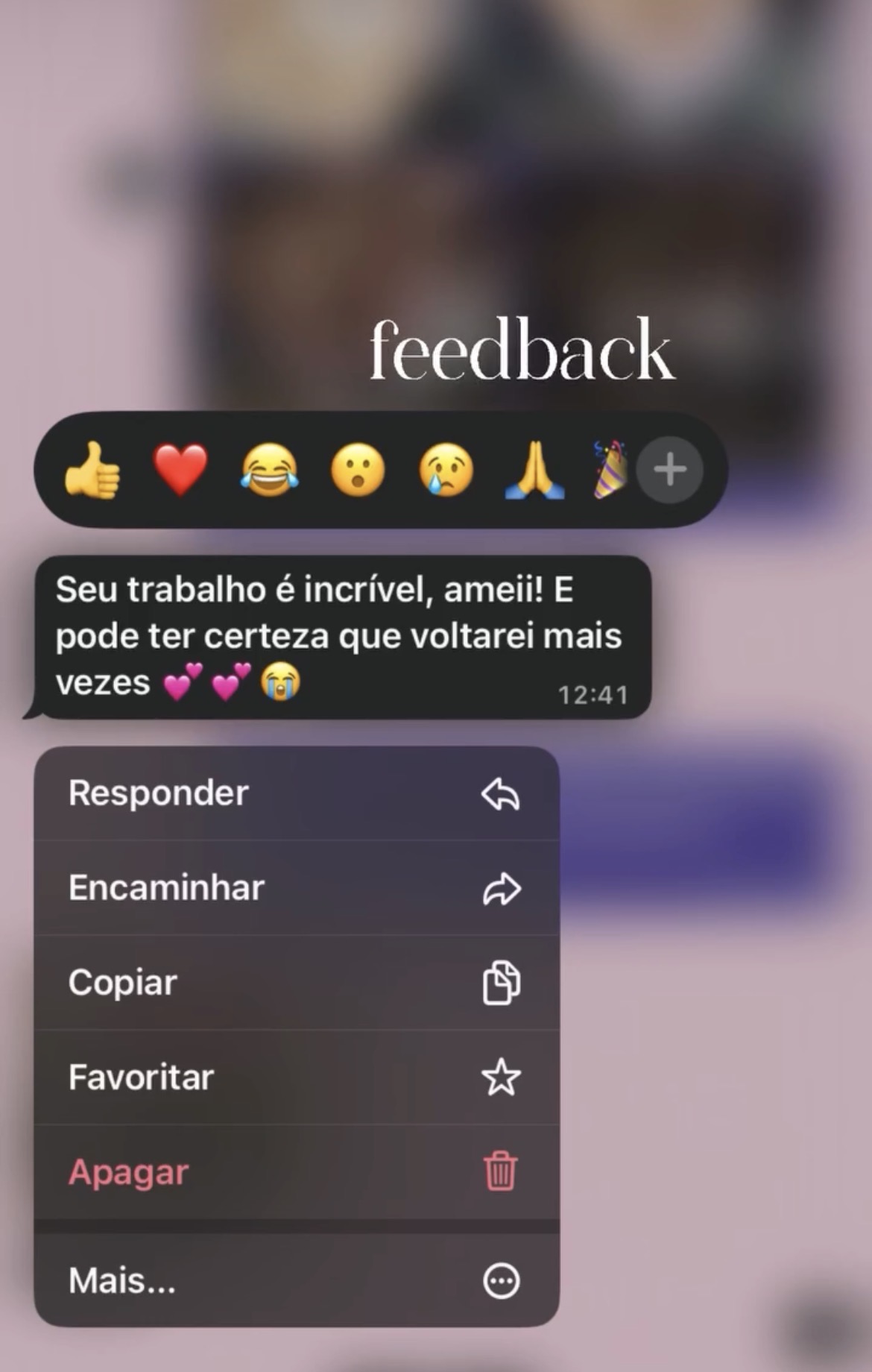 Feedback de cliente 3